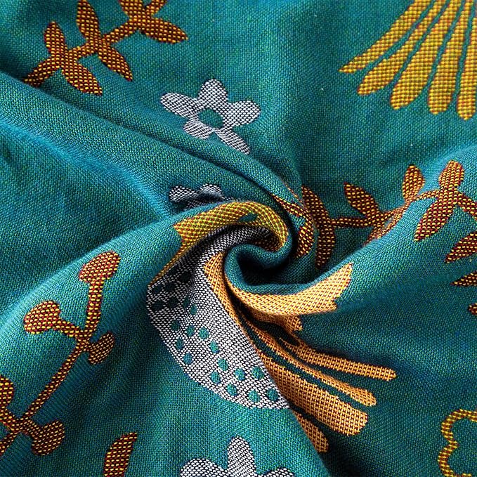 MSGKV Boho Throw Blanket Cotton Blanket for Couch and Sofa Cover for Living Room Summer Throw Cozy Gauze Blanket 50" x 60"