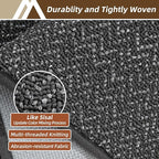 COSY HOMEER-Door-Mat 32"x48" Non Slip Absorbent Entryway Rugs Dirt Trapper Doormats Washable Entrance Mats Low Pile Welcome Floor Mat for Front Back Door and Entry Mats,Dark Grey