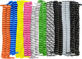 FOOTMATTERS Curly No Tie Shoe Laces - Elastic Spring Laces