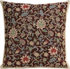 Charlotte Home Furnishings Throw Pillow Covers 16x16 in, Damson Blue Decorative Couch Pillow Cover, Boho Decor European Tapestry Cushion Cases, Living Room Cozy Home Decor, Jacquard Woven Soft Cotton