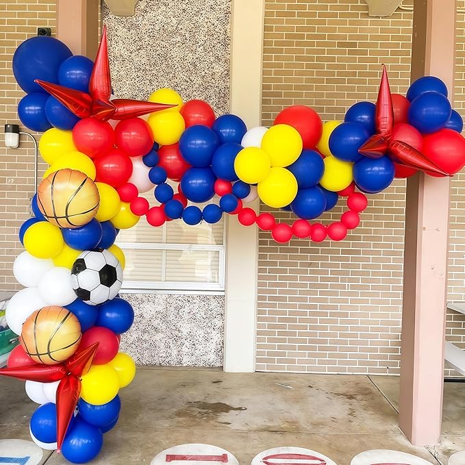 Red Link Balloons, 60PCS 6 Inch Small Red Quick Linking Balloons for Making Balloon Wall Heart Arch, Tails Balloon for Wedding Birthday Baby Shower Valentine's Proposal Anniversary Party Decorations