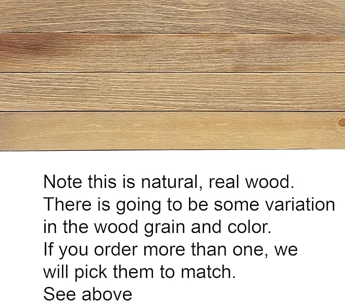 joelsantiques 60 Inch Wooden Floating Shelves for Wall - 60x6x2 in - Made of Natural Wood - Rustic Wall Shelves for Bedroom - Perfect for Living Room, Kitchen - Natural