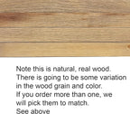 joelsantiques - 54 Inch Wooden Floating Shelves for Wall - 54x6x2 in - Made of Natural Wood - Long Heavy Duty Rustic Wall Shelves for Bedroom - Perfect for Living Room, Kitchen - Natural