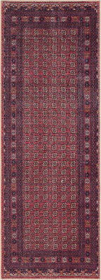 Keen Home Design 2x7 Rug - Machine Washable Runner Rug with Non-Slip Backing, Ideal for Hallway, Entryway, Kitchen, Laundry Room - Vintage, Easy Clean, Durable, Low Pile Rug - (2'6" x 7')