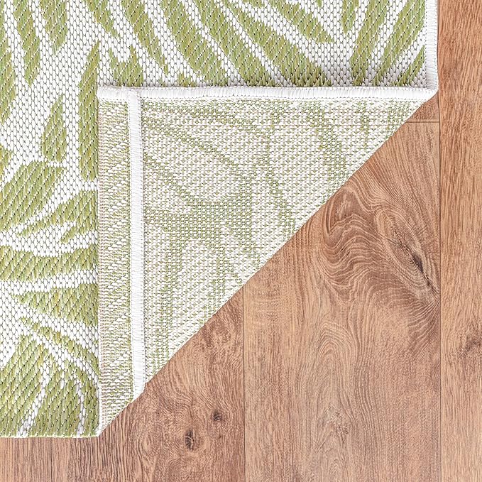 Keen Home Design Terrace Outdoor Area Rug - 10x14 Washable Indoor/Outdoor Rug for Patio, Kitchen, Balcony, Beach, Garden, Deck and Porch, Size: 10'x14'