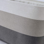 Large Storage Baskets for Shelves, Fabric Baskets for Organizing, Collapsible Storage Bins for Closet, Nursery, Clothes, Toys, Home & Office [3-Pack, Gray Gradient]