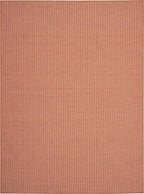 Nourison Home Positano 6' x 9' Terracotta Fabric Modern Area Rug (6' x 9')