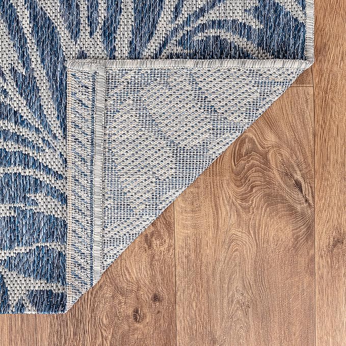 Keen Home Design Terrace Outdoor Area Rug - 9x12 Washable Indoor/Outdoor Rug for Patio, Kitchen, Balcony, Beach, Garden, Deck and Porch, Size: 8'10"x12'