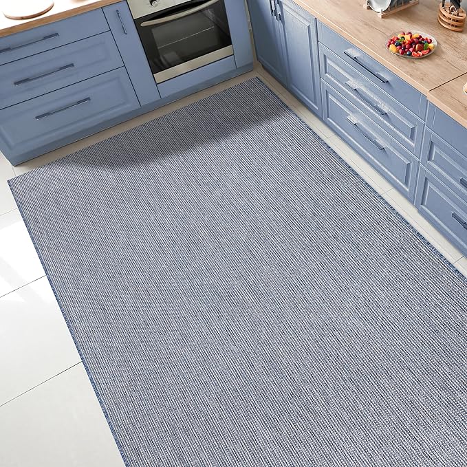 Keen Home Design Terrace Outdoor Area Rug - 9x12 Washable Indoor/Outdoor Rug for Patio, Kitchen, Balcony, Beach, Garden, Deck and Porch, Size: 8'10"x12'