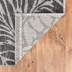Keen Home Design Terrace Outdoor Runner Rug - 2x8 Washable Indoor/Outdoor Rug for Patio, Kitchen, Balcony, Beach, Garden, Deck and Porch, Size: 2'2"x7'7"