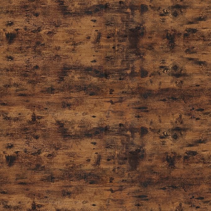 IRONCK Bookshelf Double Wide 6-Tier 76" H, Open Large Bookcase, Industrial Style Shelves, Wood and Metal Bookshelves for Home Office, Easy Assembly