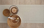 Solino Home Linen Natural Table Runner 108 Inches Long - 100% Pure Linen 14 x 108 Inch Table Runner for Fall, Autumn, Thanksgiving - Classic Hemstitch