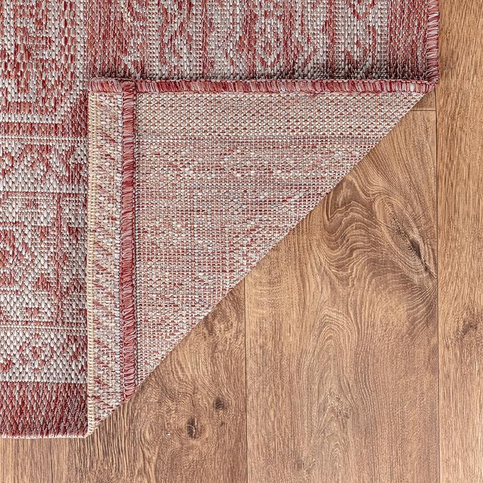 Keen Home Design Terrace Outdoor Runner Rug - 2x6 Washable Indoor/Outdoor Rug for Patio, Kitchen, Balcony, Beach, Garden, Deck and Porch, Size: 2'2"x5'7"