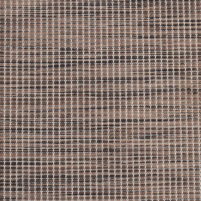 Nourison Home Positano 8' Runner Natural Fabric Modern Area Rug (8' Runner)