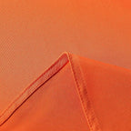 sancua Rectangle Tablecloth - 60 x 120 Inch - Stain and Wrinkle Resistant Washable Polyester Table Cloth, Decorative Fabric Table Cover for Dining Tables, Buffet Parties and Camping, Orange