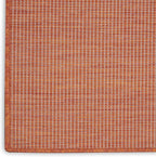 Nourison Home Positano 5' x 7' Terracotta Fabric Modern Area Rug (5' x 7')
