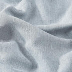 Vision Home Blue Fog Pinch Pleated Full Blackout Curtains Linen Blended Room Darkening Window Curtains 90 inch for Living Room Bedroom Thermal Insulated Pinch Pleat Drapes with Hooks 1 Panel 60"Wx90"L