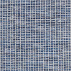Nourison Positano Indoor/Outdoor Navy Blue 3' x 5' Area Rug, Easy Cleaning, Non Shedding, Bed Room, Living Room, Dining Room, Backyard, Deck, Patio (3x5)
