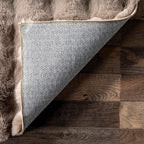 nuLOOM Jeni Checkered 2'6" x 10' Machine Washable Runner Rug for Living Room Bedroom Dining Room Entryway Hallway Kitchen, Taupe