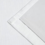 Vision Home White Pinch Pleated Full Blackout Curtains Thermal Insulated Window Curtains 90 inch for Living Room Bedroom Room Darkening Pinch Pleat Drapes with Hooks Back Tab 2 Panel 40" Wx90 L