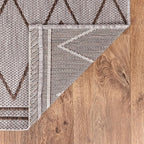 Keen Home Design Terrace Outdoor Throw Rug - 3x5 Washable Indoor/Outdoor Rug for Patio, Kitchen, Balcony, Beach, Garden, Deck and Porch, Size: 3'x5'