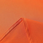 sancua Square Tablecloth - 60 x 60 Inch - Stain and Wrinkle Resistant Washable Polyester Table Cloth, Decorative Fabric Table Cover for Dining Tables, Buffet Parties and Camping, Orange