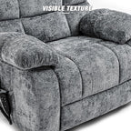 Lazy Boy Recliner Chair with Lumbar Heating ， Adjustment Power Lift Recliner Chair for Elderly/Big and Tall Recliners for People Up to 6'2"/350lb Range