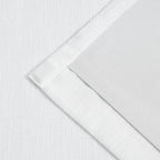 Vision Home White Pinch Pleated Full Blackout Curtains 60 inch Wide Thermal Insulated Window Curtains for Living Room Bedroom Room Darkening Pinch Pleat Drapes with Hooks Back Tab 1 Panel 60" Wx72 L