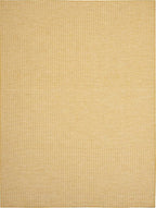 Nourison Positano Indoor-Outdoor Yellow 8' x 10' Area Rug, Easy Cleaning, Non Shedding, Bed Room, Living Room, Dining Room, Backyard, Deck, Patio (8x10)