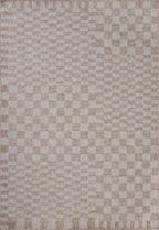 Loloi Amber Lewis Topanga Collection TOP-03 Natural/Dove 3'-11" x 5'-11" Indoor/Outdoor Accent Rug