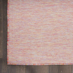 Nourison Home Positano Indoor/Outdoor Rainbow 4' x 6' Area Rug, Easy Cleaning, Non Shedding, Bed Room, Living Room, Dining Room, Backyard, Deck, Patio (4x6)