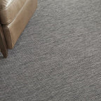Nourison Home Positano 8' Runner Charcoal Fabric Modern Area Rug (8' Runner)